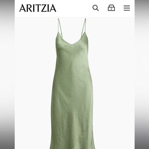 Aritzia slip dress
